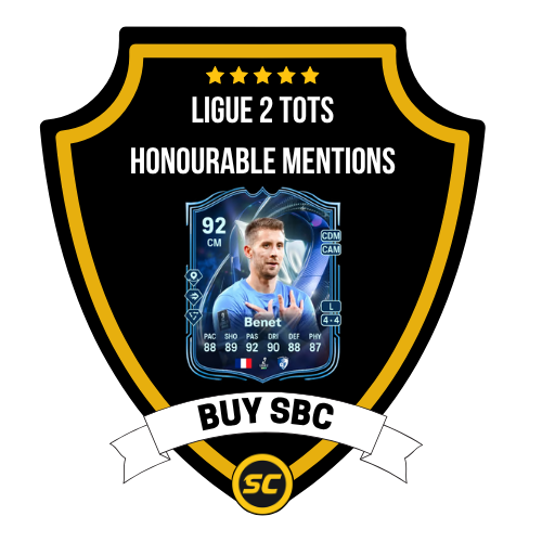 EA FC 26 SBC Ligue 2 TOTS Honourable Mentions - PS4, PS5, Xbox One, Xbox Series X, Xbox Series S